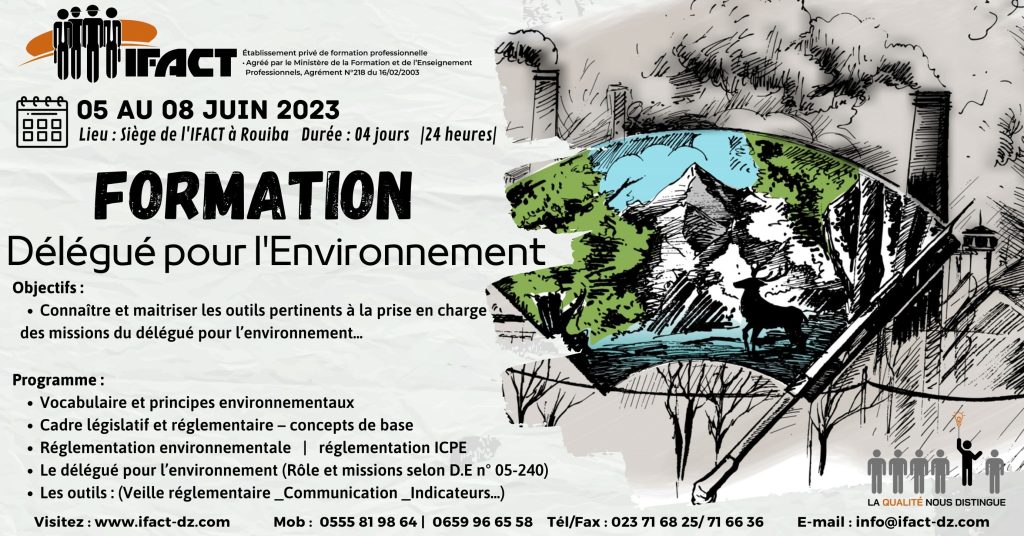 IFACT - Délégué pour l'environnement