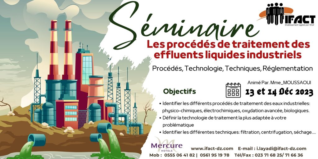 IFACT - Le traitement des effluents liquides industriels