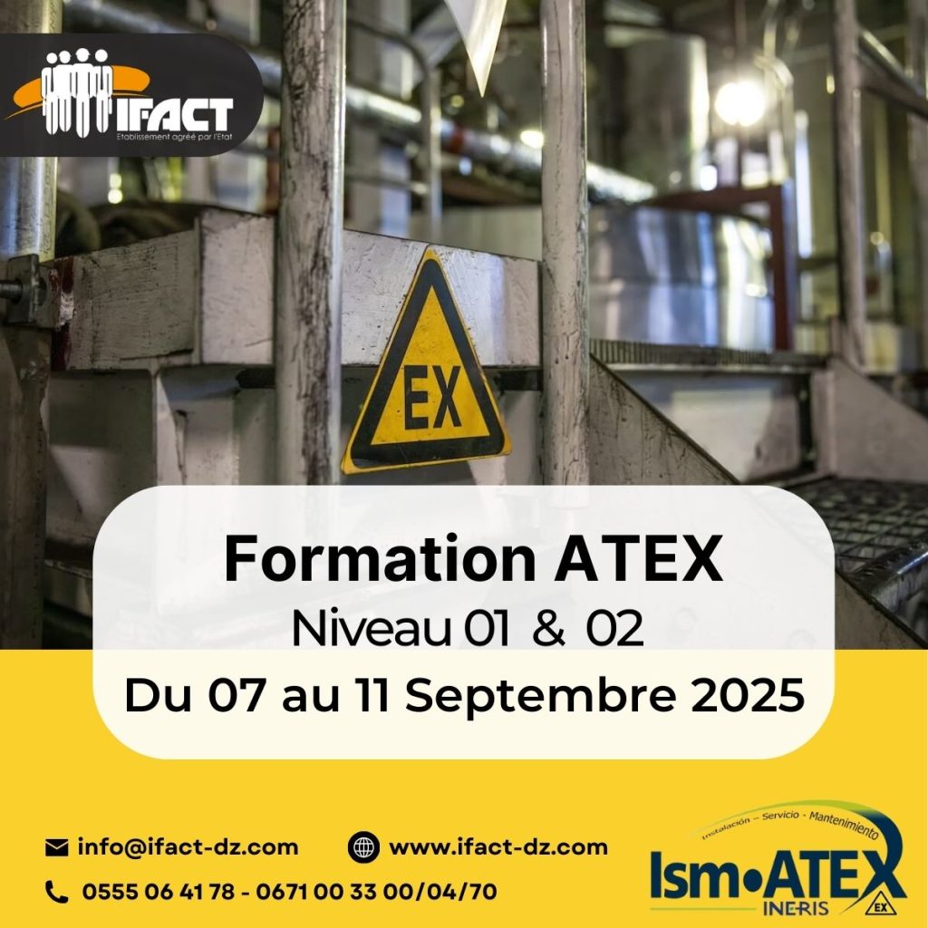 Formation ATEX Niveau 01 & 02 - IFACT 2025