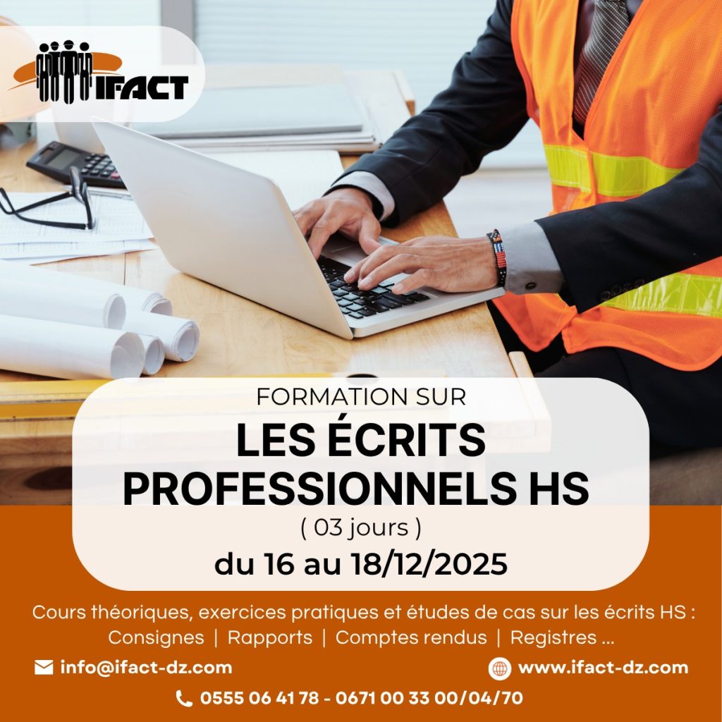 Les écrits professionnels HS - IFACT 2025