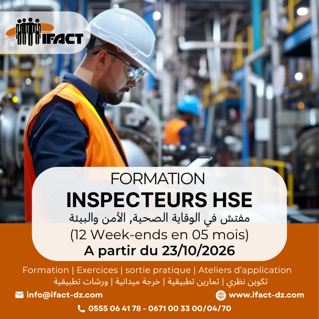 Inspecteur HSE - IFACT 2026