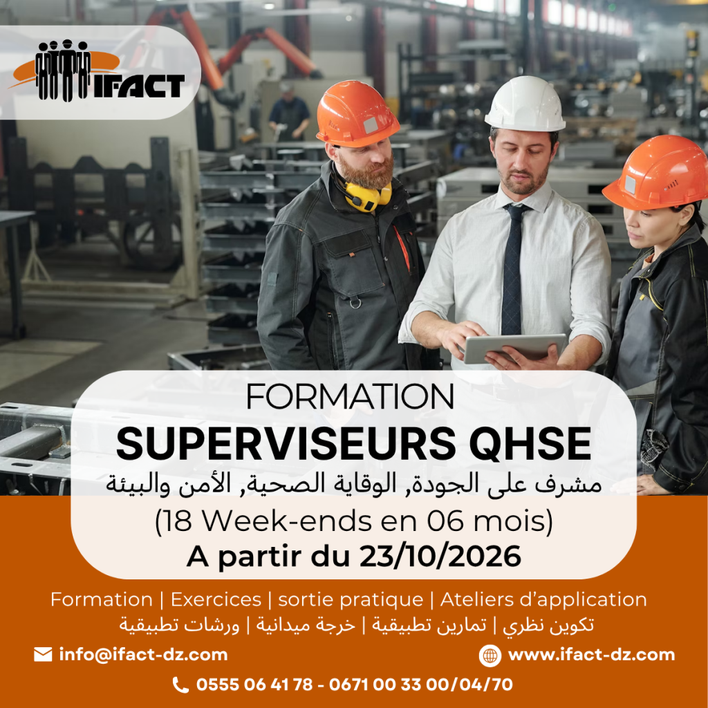 Superviseur QHSE - IFACT 2026