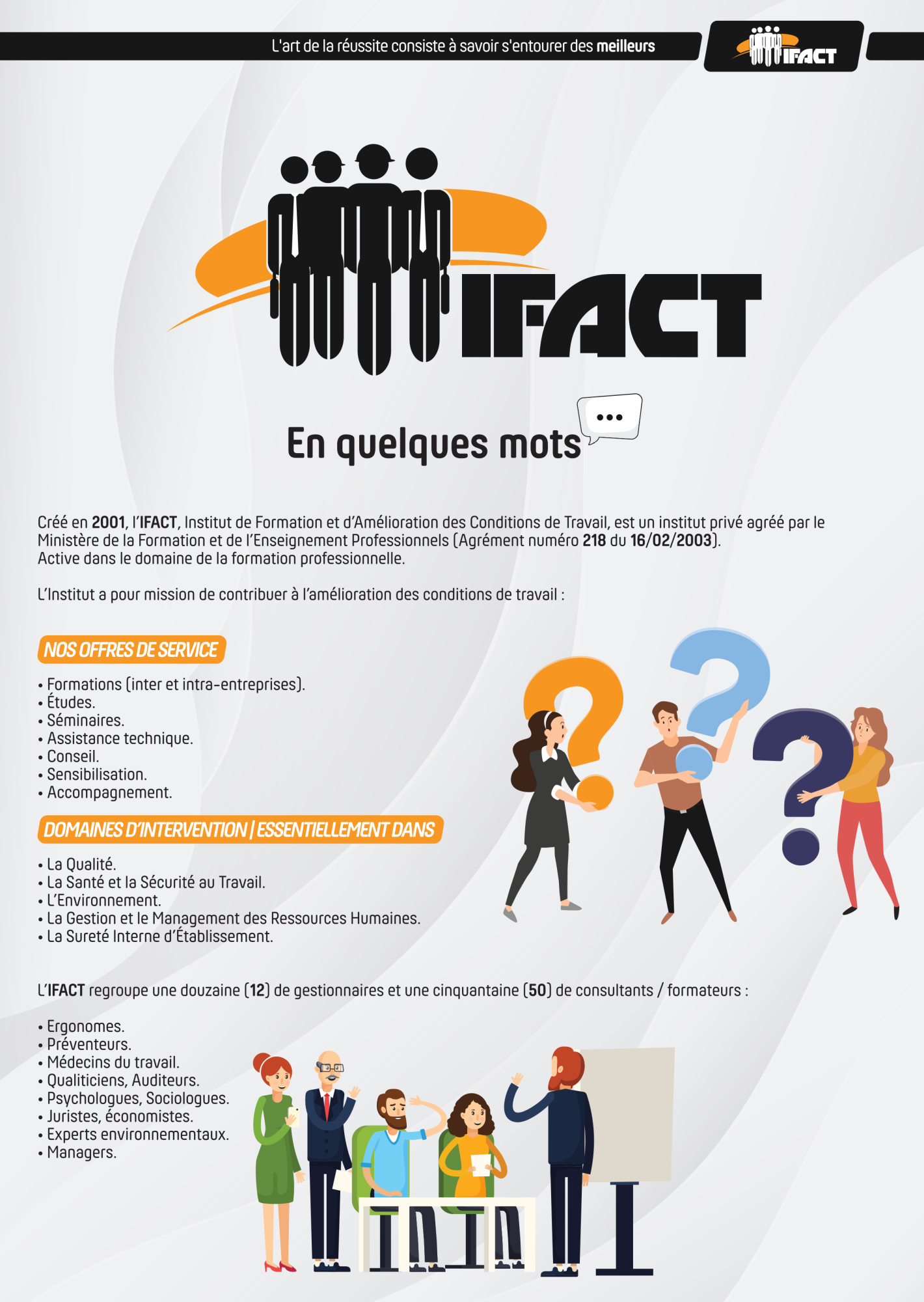 IFACT - Formations Études et Accompagnement QHSE HSE & GRH