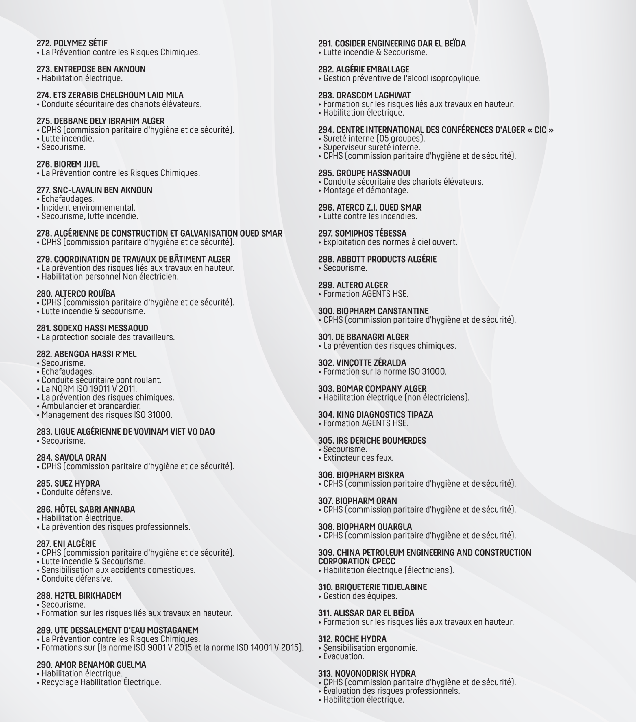 IFACT - Formations Études et Accompagnement QHSE HSE & GRH