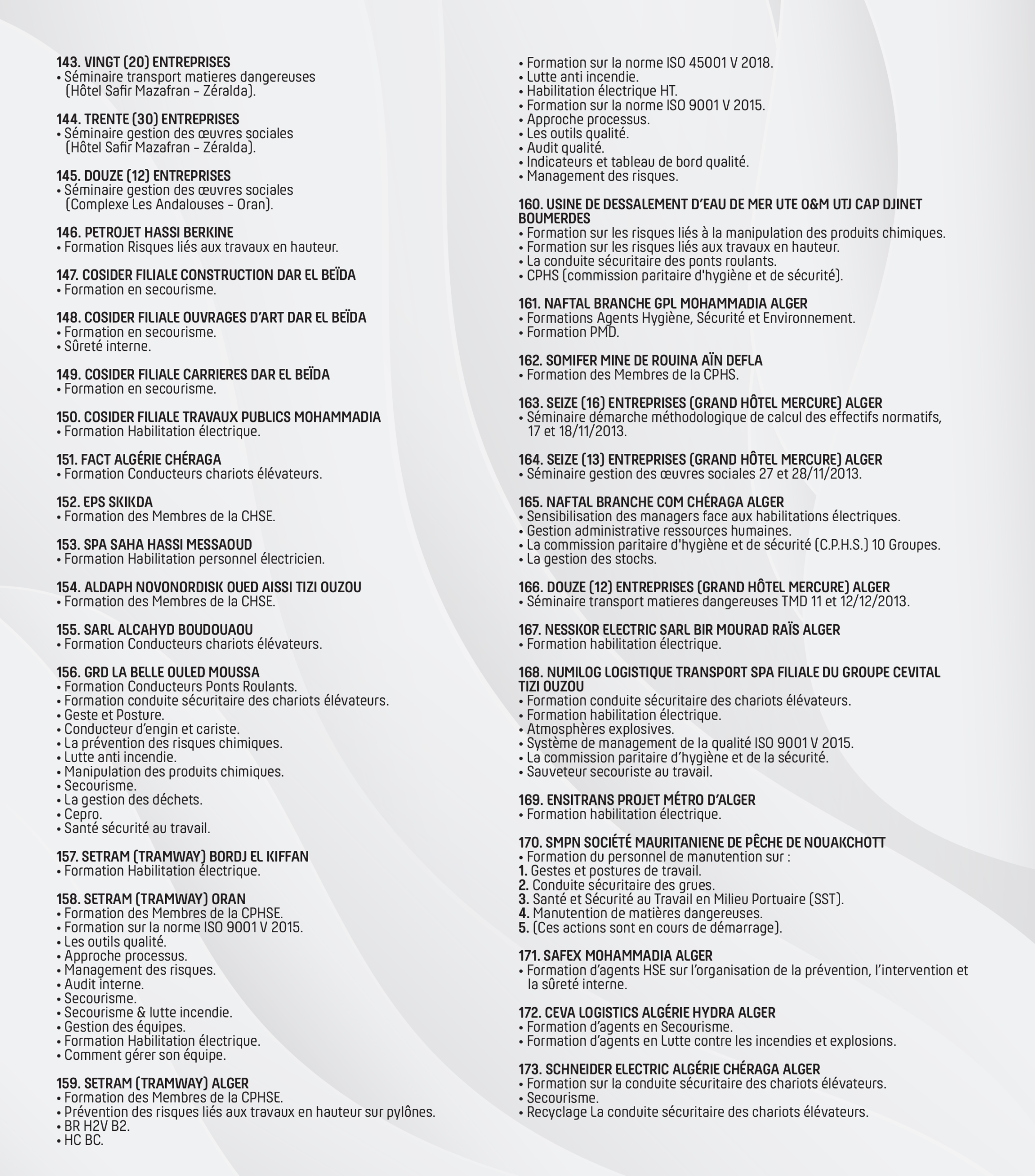 IFACT - Formations Études et Accompagnement QHSE HSE & GRH