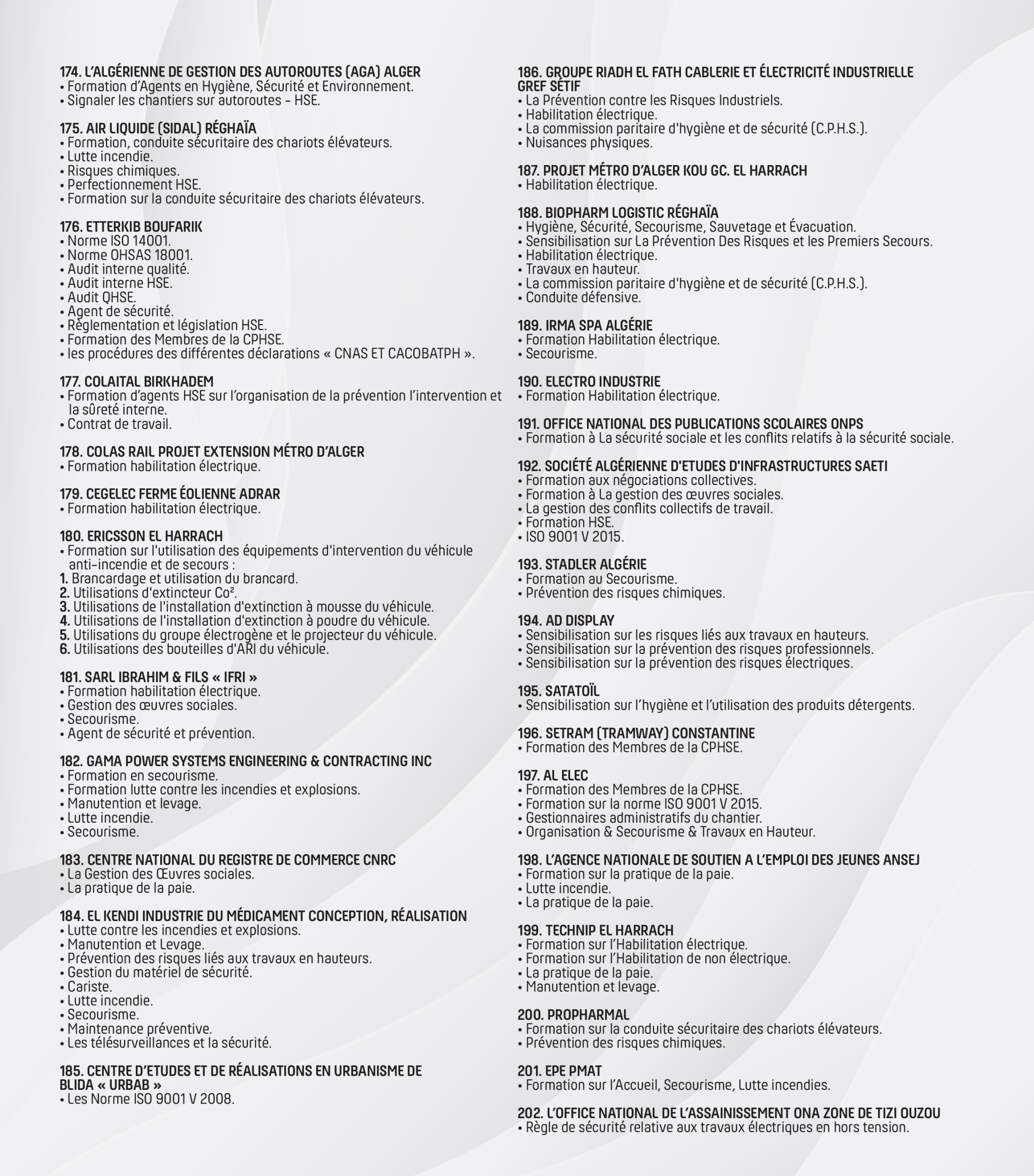 IFACT - Formations Études et Accompagnement QHSE HSE & GRH