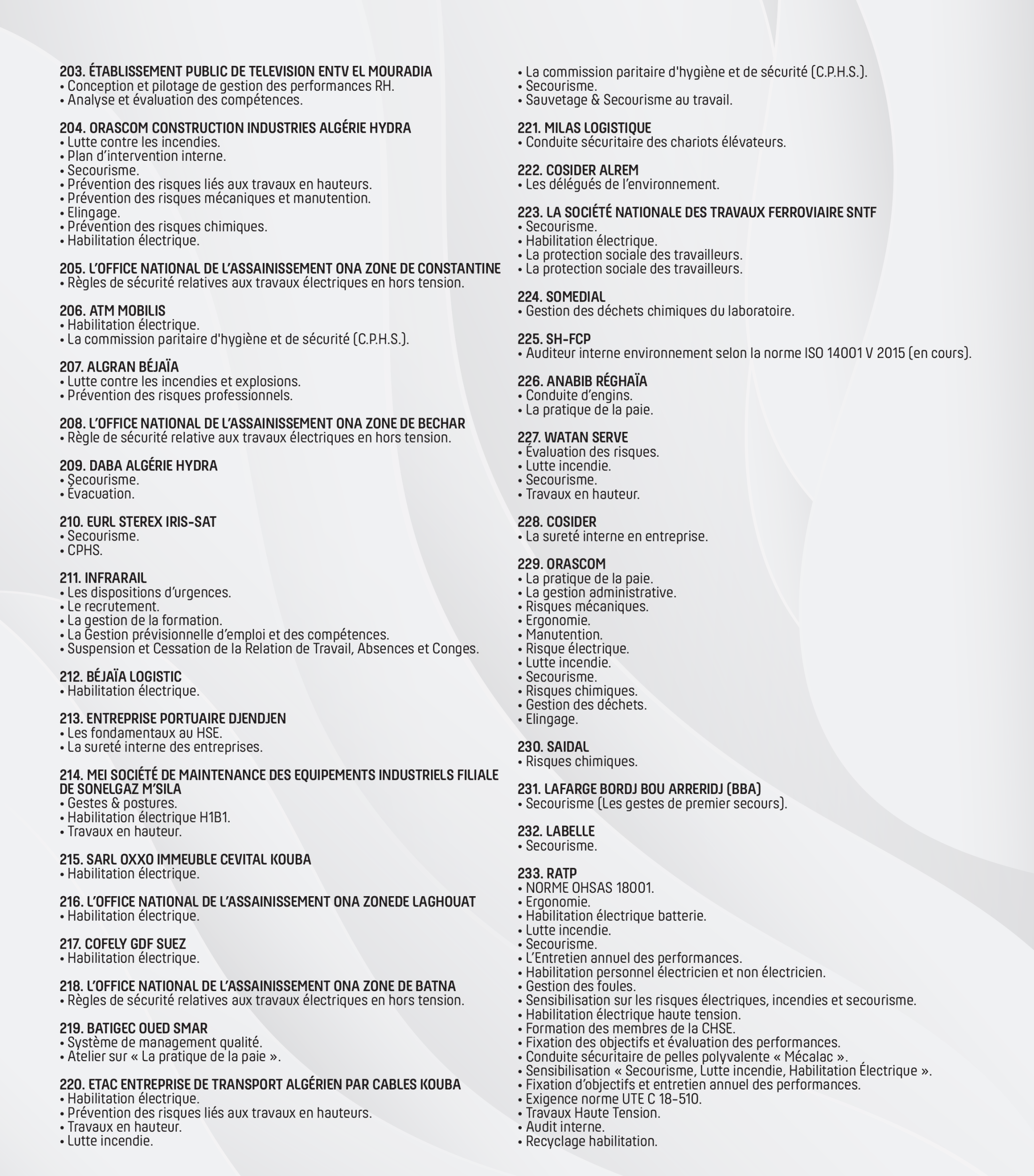 IFACT - Formations Études et Accompagnement QHSE HSE & GRH